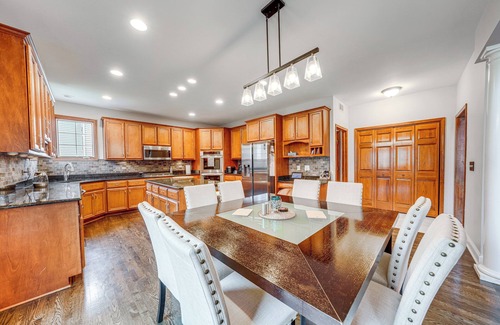 Fox Valley House | In-Home Theater: Modern Naperville Vacation Rental