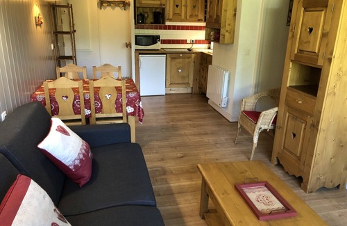Plagne 1800 Apartment | In La Plagne 1800 - 6 people - swimming pool and sauna