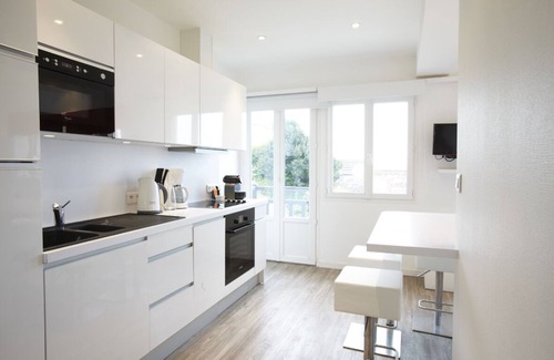 Pourville-sur-Mer Apartment | In Pourville, in front of the sea, beautiful 36 sq.m apartment. Sleeps 2/4