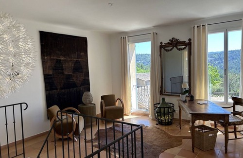 Rustrel House | In the heart of Luberon Provence, an old school with antique, artworks & design!