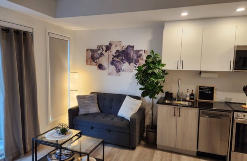 Saint-Roch Apartment | In the heart of the city, modern, comfortable, fully-equipped urban accommodation.