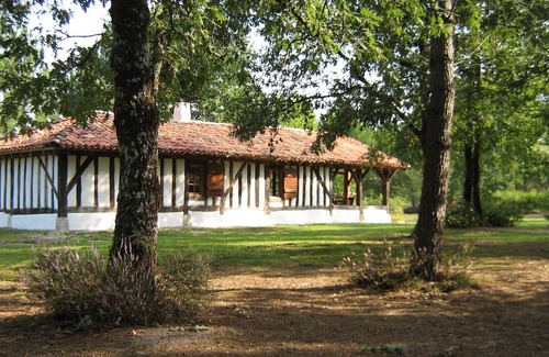 Argelouse Cottage | In the heart of the Landes forest, traditional half-timbered gîte, 4pers.