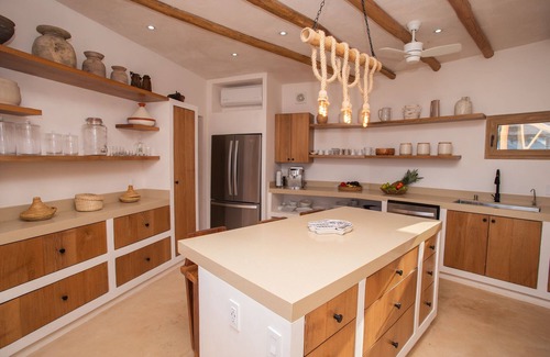 Higuera Blanca Villa | In the Sand Luxury Beach Front Villa w/climate-controlled Saltwater pool
