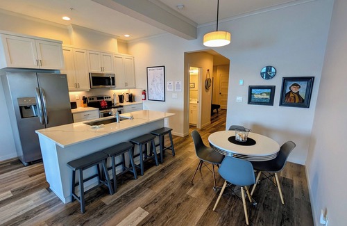 Coupeville Apartment | In town Condo on the water; studio with separate sleeping area