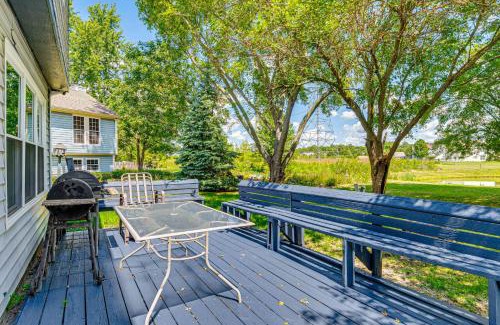 Acton House | Indianapolis Home with Fire Pit and On-Site Fishing!