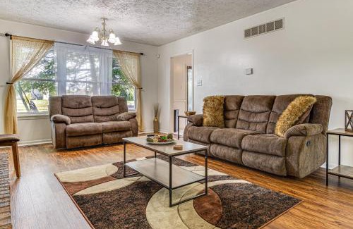 Acton House | Indianapolis Home with Fire Pit and On-Site Fishing!