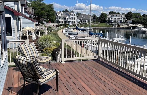 Manistee Condo | Indoor/Outdoor Pool and Hot Tub, Beautiful Beaches, Perfect for Golf Vacations