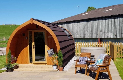 Horton in Ribblesdale Cabin | Ingleborough Glamping Pod - Ribblesdale Pods