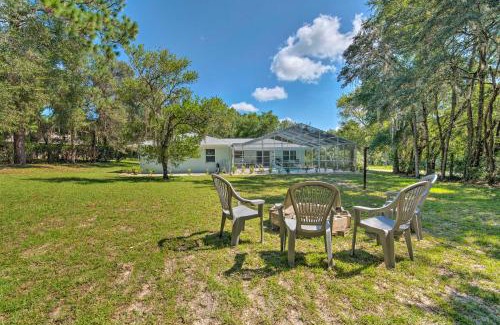 Citrus Springs House | Inviting Home with Heated Pool in Citrus Springs!