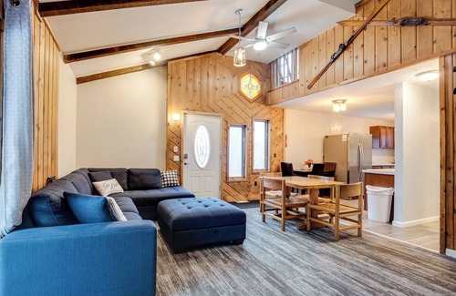 Stambaugh Condo | Iron River Retreat w/Sauna: Walk to Ski Brule!