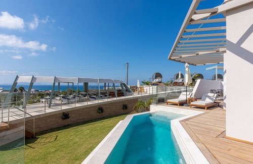 Anissaras House | ISholidays Joy - 2 Bedrooms Sea View Villa with Private Pool