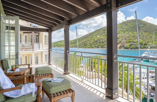 Scrub Island Apartment | Island Room with Balcony Overlooking Calm Turquoise Caribbean Waters | 3 Units