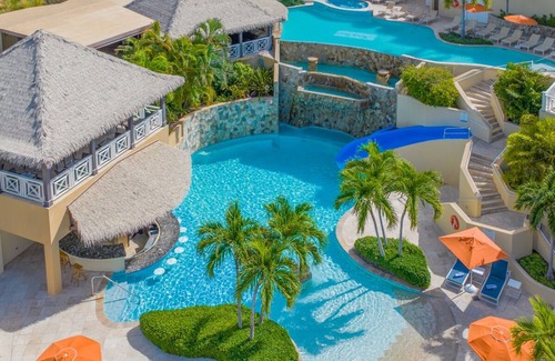 Scrub Island Apartment | Island Room with Balcony Overlooking Calm Turquoise Caribbean Waters | 3 Units