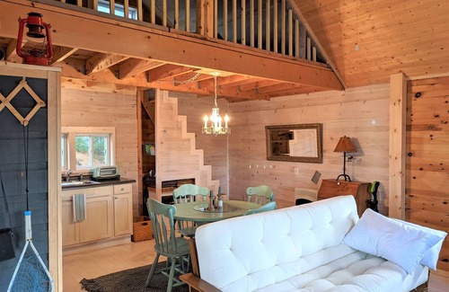Ellsworth Cabin | ISLAND VACATION, Canoe 5 minutes to Island and relax
