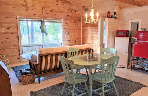 Ellsworth Cabin | ISLAND VACATION, Canoe 5 minutes to Island and relax