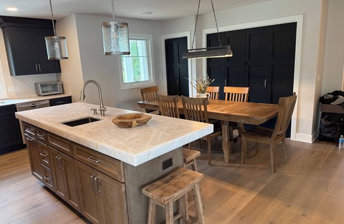 Browns Lake House | Island view cottage on crystal clear spring fed lake.