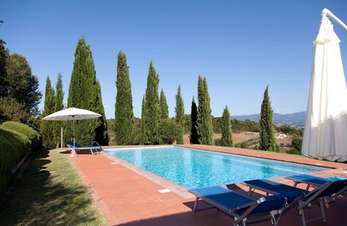 Pian di San Martino Villa | Charming old stone villa early 1600's. Breathtaking view, Pool, AC, Maid service