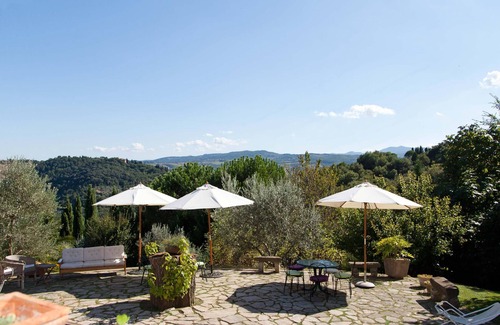 Pian di San Martino Villa | Charming old stone villa early 1600's. Breathtaking view, Pool, AC, Maid service