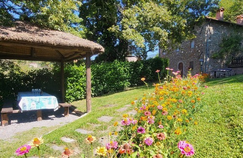 Piazza al Serchio Cottage | Romantic Stone Cottage With Private Gated Pool In Riverside Location .