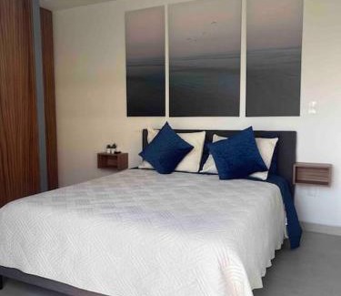 Del Valle Apartment | Jacuzzi para momentos especiales con AC