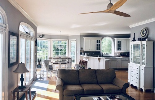 Surry House | James River Waterfront with spectacular views across the river from Williamsburg