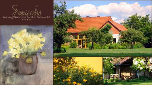 Neu Lubbenau Apartment | JANISCHs Fewo im Spreewald, Terrasse, großer Garten und Blick inklusive