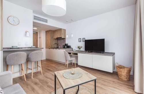Mielno Apartment | Jantaris B16 | Seaside Studio | A/C | Balcony