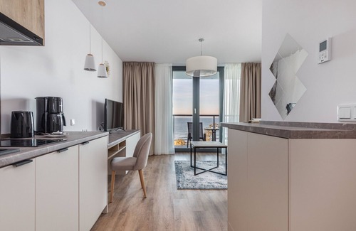 Mielno Apartment | Jantaris B36 | Studio with balcony