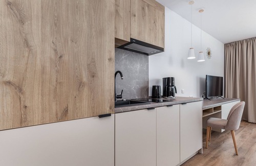Mielno Apartment | Jantaris B36 | Studio with balcony