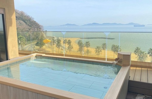 Nishiuracho Hotel | Japanesestyle room Ocean view Maximum 3 people | 1 night plan with breakfast /Gamagori Aichi