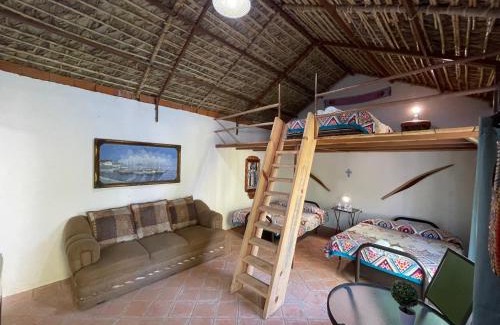El Oasis Valsequillo House | Jardín Quinta Las Fuentes Cabañas, Valsequillo. PUEBLA