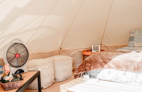 Lemon Tree RV Rental | Jilliby Creek Glamping Tent