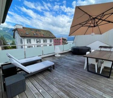 Montreux City Centre Apartment | Joli Appartement terrasse Montreux