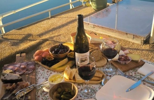 Estrun Boat Rental | Just Couples AfloatnRomantic cabin with private entrance.