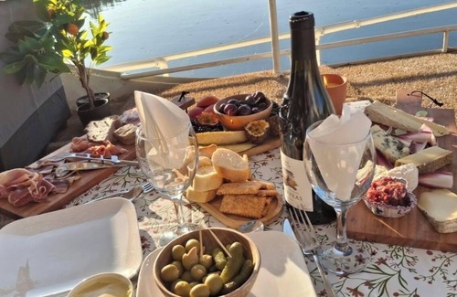 Estrun Boat Rental | Just Couples AfloatnRomantic cabin with private entrance.