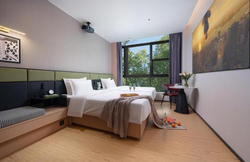 Liwan Hotel | Kainuo Garden Design Hotel Guangzhou Beijing Road - Shangxiajiu - Shisanhang Pedestrian Street - Ximenkou Metro Station Flagship - Top Rated by Guests