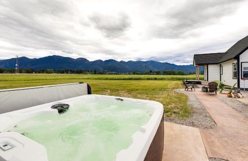 Creston House | Kalispell Mountain Getaway with Hot Tub and Fire Pit!