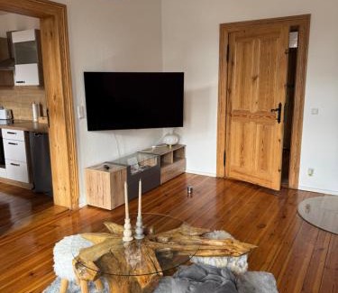 Trebbin Apartment | Kaminzimmer