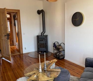 Trebbin Apartment | Kaminzimmer