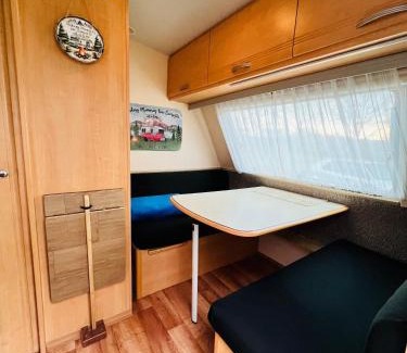 Pacejov Cabin | Karavan v březovém háječku