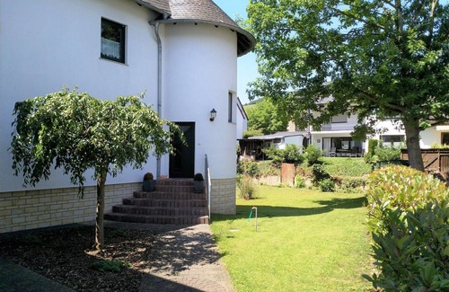 Bernkastel Apartment | Kardinalsberg vacation apartment with its own outdoor seating area in the garden