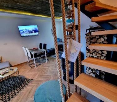 Karwienskie Bloto Drugie Apartment | Karwia Plaza - Apartments - Domki z jacuzzi i sauną