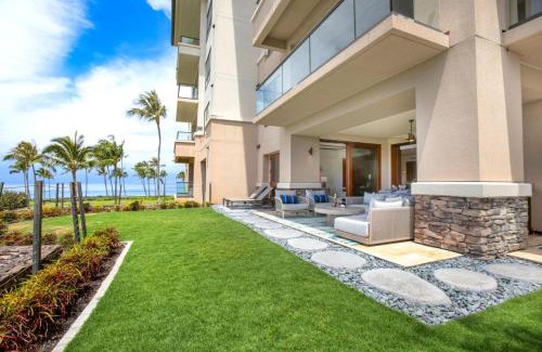 Montage Kapalua Bay Apartment | KBM Resorts FREE CAR Oceanfront Anuenue At Montage Kapalua Bay 3-Bedroom Condo with Daily Housekeeping Spa