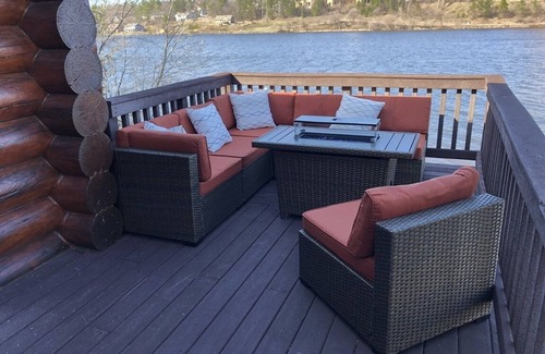 Hancock House | Keweenaw's Houghton Haven waterfront home. Secluded & private, yet close to town