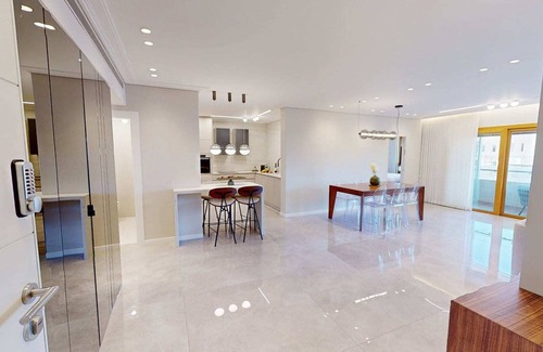 Mamilla Apartment | King David Residences: Spacious 3-bdrs 3-bths with Pool, Gym & View in Jerusalem