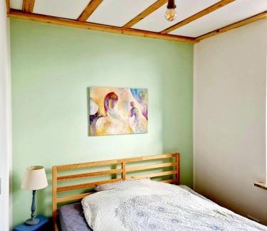 Niendorf/Moorgarten Apartment | Klanggarten - Yoga, Wald, Stadtrand