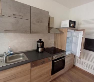 Teuchern Apartment | kleine 1-Raum-Ferienwohnung mit hohem Komfort