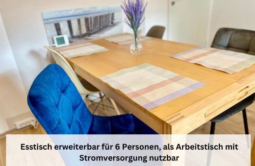 Sankt Wendel Apartment | Kleine Auszeit Ferienwohnung nahe Bosenbergklinik mit Parkplatz, Haustiere willkommen