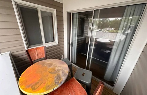 Coinjock House | Knot Three- Balcony View of ICW- Dog Friendly!