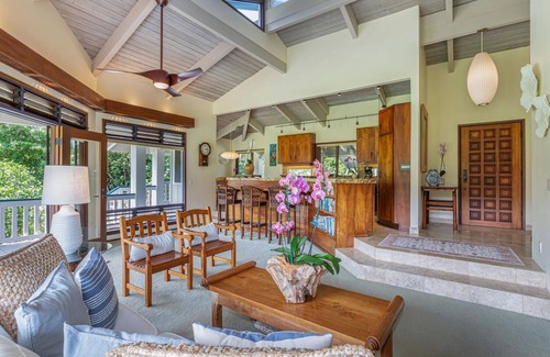 Wainiha House | Kolohala in Haena is a tranquil place to enjoy your tropical vacation!